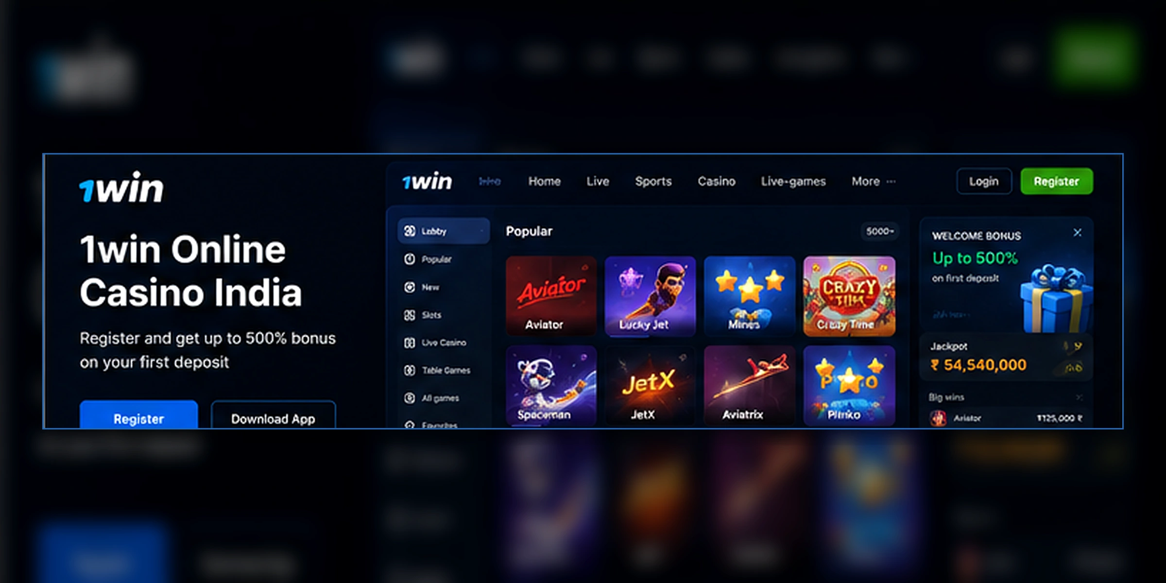 1win Brasil — Cassino Online e Apostas Esportivas